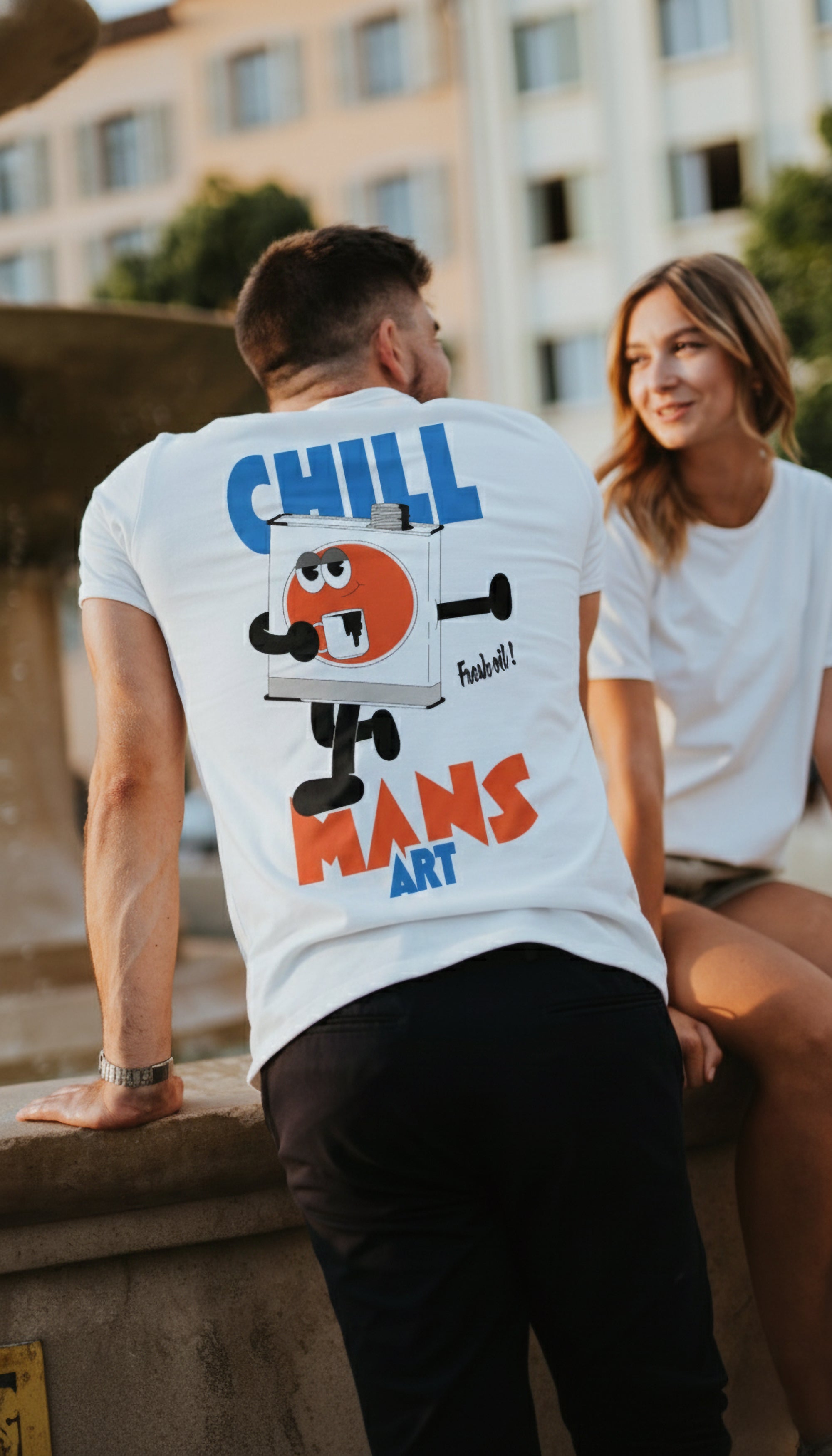 Image of T-shirt Le Mans Chill Mans Mansart, coton épais 220g